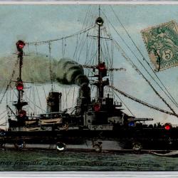 CPA-   Marine Francise - Le Saint Louis Cuirassé de 1 er rang N°1258