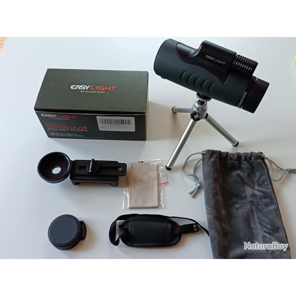 Longue vue monoculaire support photo jumelle chasse pche observation ornitologie avec trepied