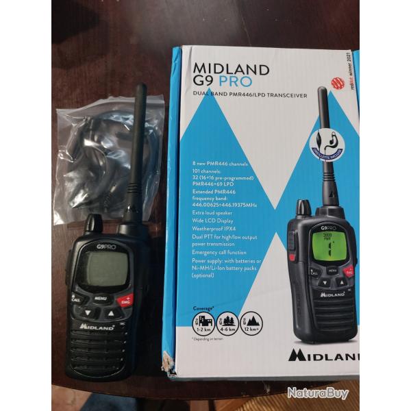 Talkie-walkie g9 pro