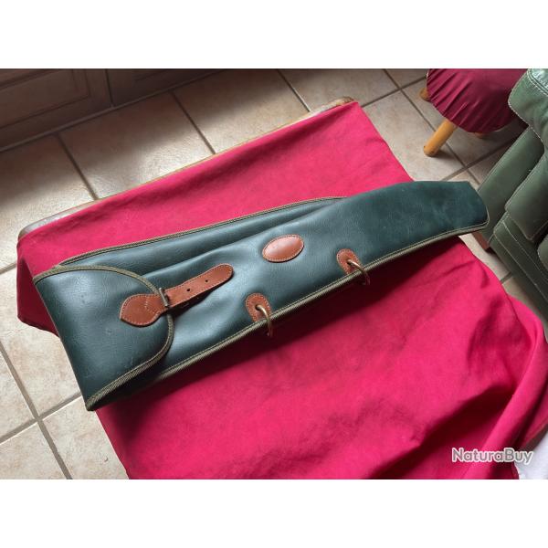 tui en similicuir vintage pour fusil, pas de prix de rserve