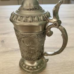 Chopé en étein, scène de chasse