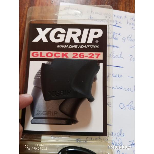 X grip Glock 26/27