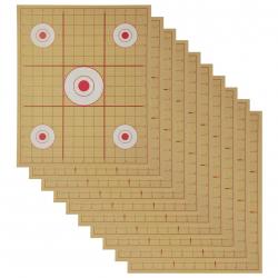 Cibles humaine carton 40x33 cm 10pcs - 10pcs type 1