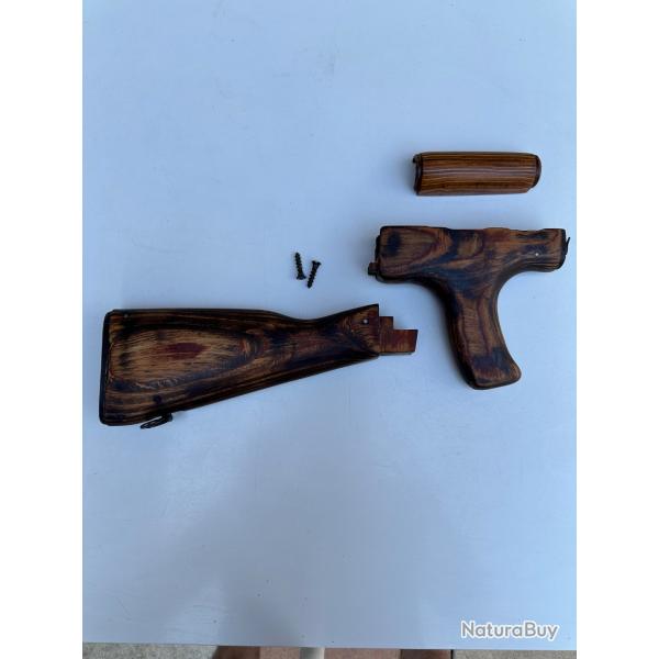 Kit roumain d'origine crosse garde main ak47/akm