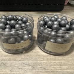 300 balles cal 44 pour pistolet poudre noir