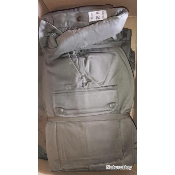 Lot de 5 Treillis F1 Arme Franaise kaki