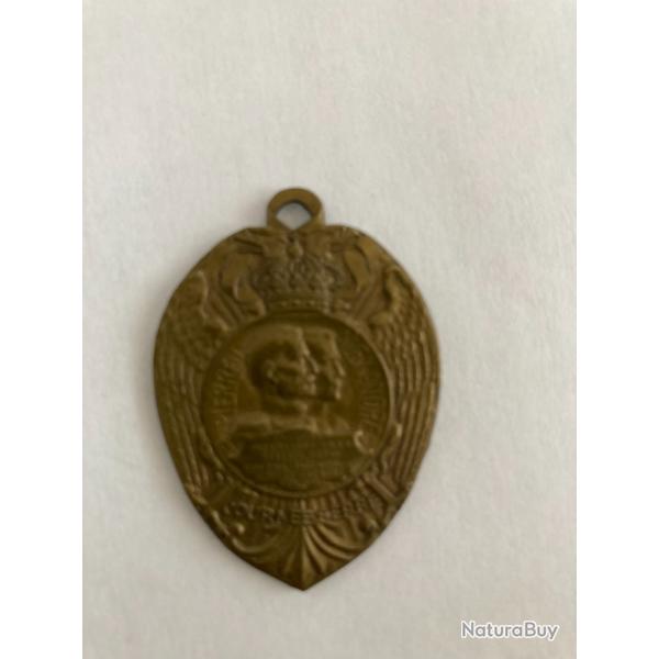medaille militaire ancienne  JOURNEE SERBE 1916