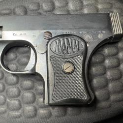 Plaquettes de crosse pistolet fritz mann 6,35 Modèle 21