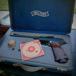 Beau Coffret Walther LP Mod.53 cal. 4.5mm
