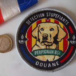 écusson collection douane Brigade de surveillance intérieure Perpignan