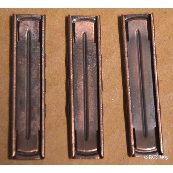 un Lot 3 lames mauser G98 WW1 L34