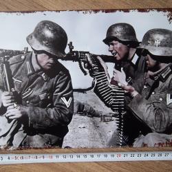 plaque décoration militaire musée collection Allemand 2ww no casque