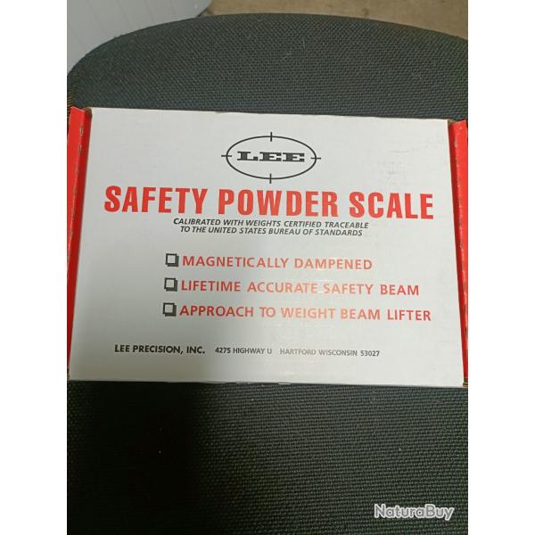 Balance LEE SAFETY POWDER SCALE