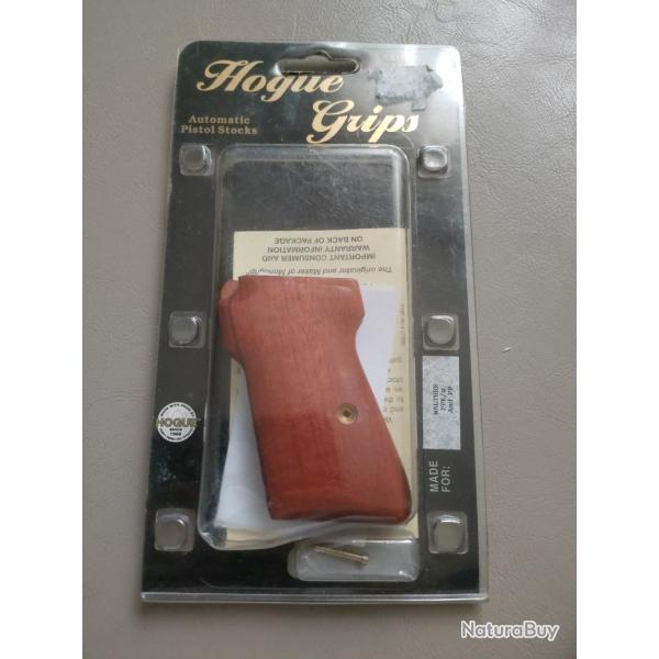 Plaquettes en bois exotique pour Walther ppk/s et pp de chez Hogue Grips