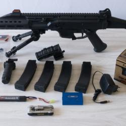 Réplique Scorpion Evo 3 A1 B.E.T ASG AEG carbine + accessoires