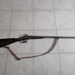 Fusil chasse à broche cal:16_ A Gournay