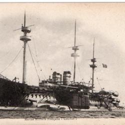 CPA- Marine Militaire FRANÇAISE -"Le Courbet" N°1126