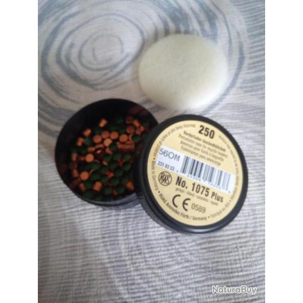 48 Amorces RWS 1075 plus pour rvolvers Poudre noire
