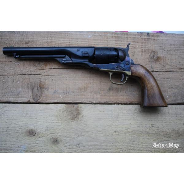 Colt 1860 Army  cal 44   Rigarmi  RAG  1975 tat excellent petit prix de dpart   Sans rserve