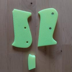 Plaquettes Walther Manurhin PP Sport (jaune fluo)