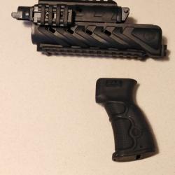 Garde main tactique CAA et poignée pour VZ58, CZ858 ou Gazela