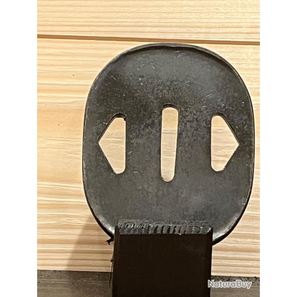 Gros Tsuba en fer poque Edo