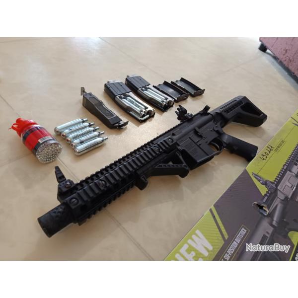 Fusil d assaut Crossman DPMS bb's 4.5 mm