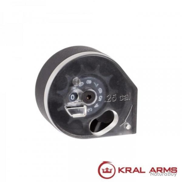 Chargeur KRAL pour carabines PCP cal. 6,35 mm ( 3  Units )