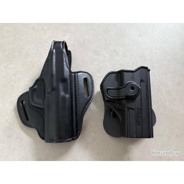 Vends deux tuis holster droitier pour Sig pro 2022