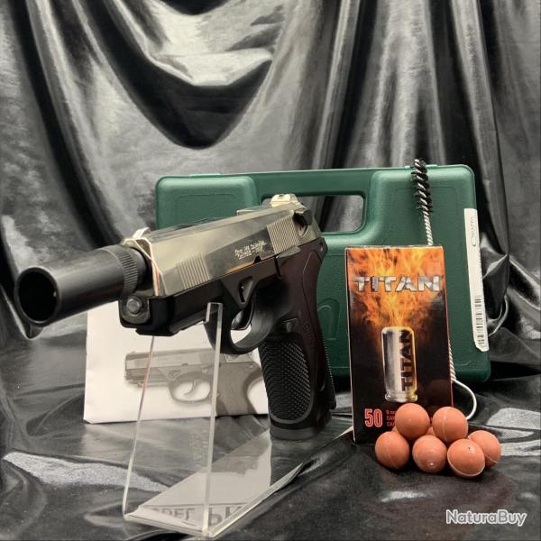 Pack dfense prt a tirer - PISTOLET PK4 - 9MM PAK CHROME
