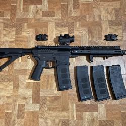 Airsoft AEG R15 Zion Arms Mod 0 accessorisé
