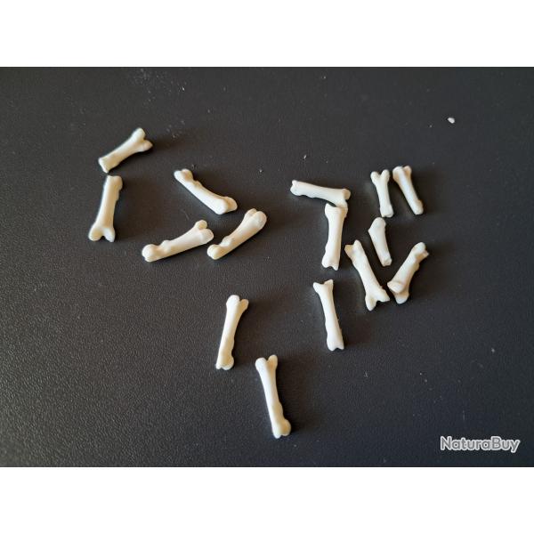 Lot d'os de phalange ( pour 15 units ) de renard #o21