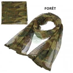 VOILE SNIPER FILET CAMOUFLAGE INDIVIDUEL 190x90cm - FORÊT - LIVRAISON GRATUITE