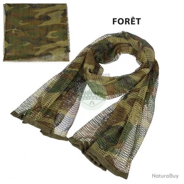 VOILE SNIPER FILET CAMOUFLAGE INDIVIDUEL 190x90cm - FORT - LIVRAISON GRATUITE