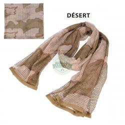VOILE SNIPER FILET CAMOUFLAGE INDIVIDUEL 190x90cm - DÉSERT - LIVRAISON GRATUITE