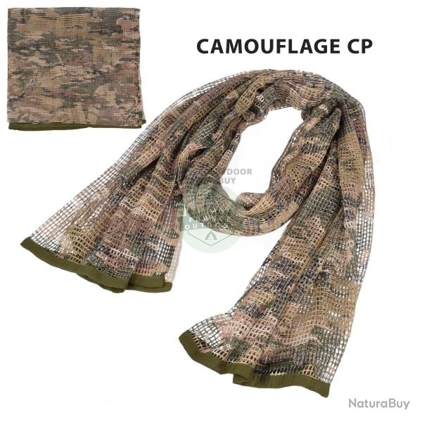 VOILE SNIPER FILET CAMOUFLAGE INDIVIDUEL 190x90cm - CP - LIVRAISON GRATUITE