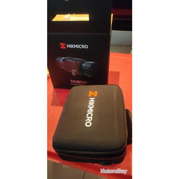 Clip on hikmicro thunder t19 c avec bonnettes d'observation