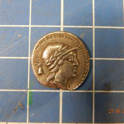 monnaie denier VOLTEIA république romaine
