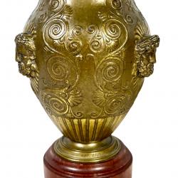 Vase Barbedienne Bronze dans le goût de l'antique