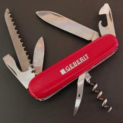 Victorinox couteau suisse Camper Geberit metal inlay