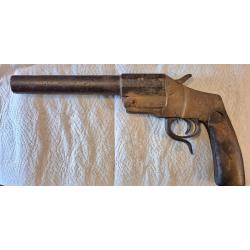 Pistolet lance fusee HEDEL WW1 trés bon état d'origine, fonctionnement parfait