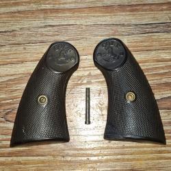 Plaquettes Colt New Police cal 38 LC noires