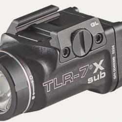 LAMPE TACTIQUE STREAMLIGHT TLR-7 X SUB - POUR GLOCK 43X/ 48 (RAIL)