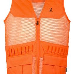 Gilet filet savane S KAKI