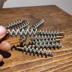 Lot de 10 écouvillon métallique calibre 18 mm