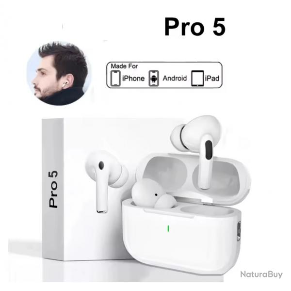 ENCHERE couteurs PRO 5 r Pro 5 TWS Max sans fil Bluetooth