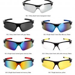 ENCHERE LUNETTES DE CYCLISME EN POLYCARBONATE COLORIS AU CHOIX
