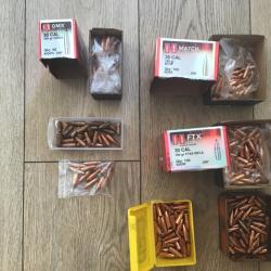 LOT DES OGIVES HORNADY ET SPEER CAL308