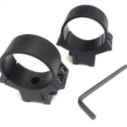 Colliers bas TIROPTIC 30mm pour rail 11mm
