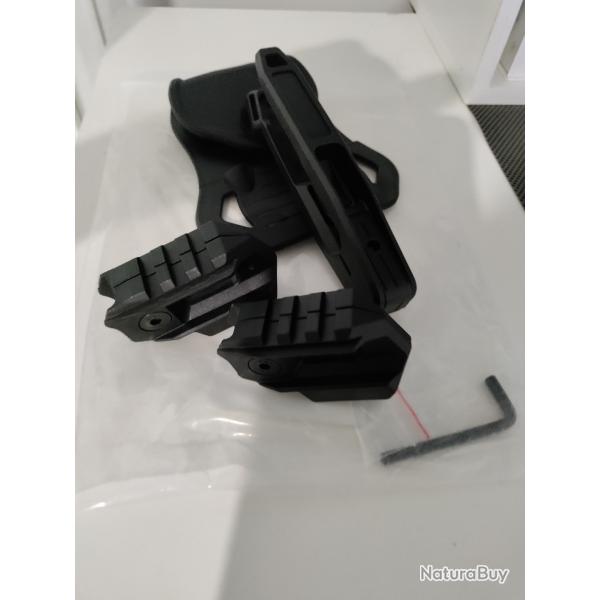 Holster universel pour pistolets, armes et airsoft.